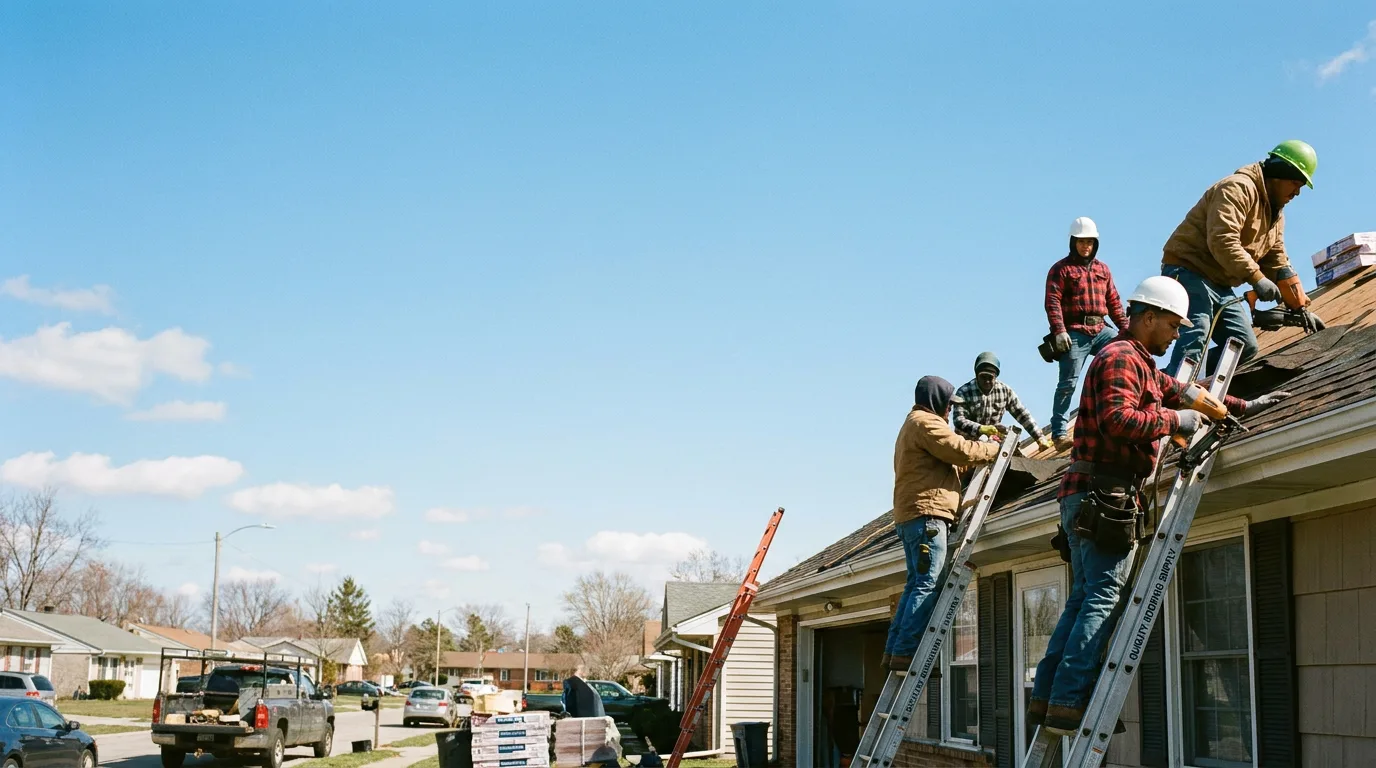 Roofing in Frankenmuth, MI near me